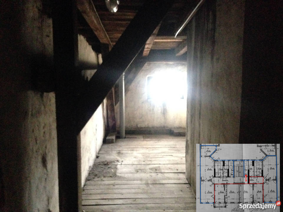 Strych do adaptacji Szczecin własność zachodniopomorskie Szczecin sprzedam