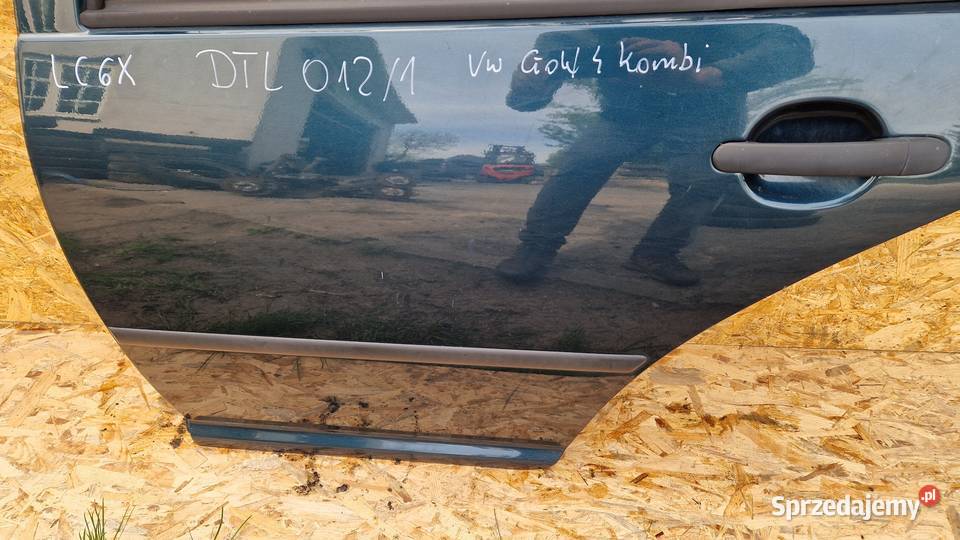 VW GOLF 4 IV KOMBI 5D DRZWI TYL LEWY KOD LAK osobowe sprzedam