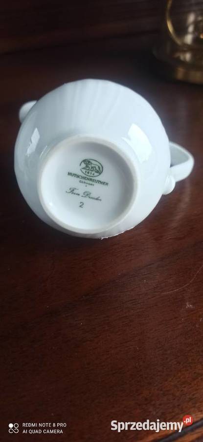 Filiżanka z talerzykiem Hutschenreuther Porcelana i szkło