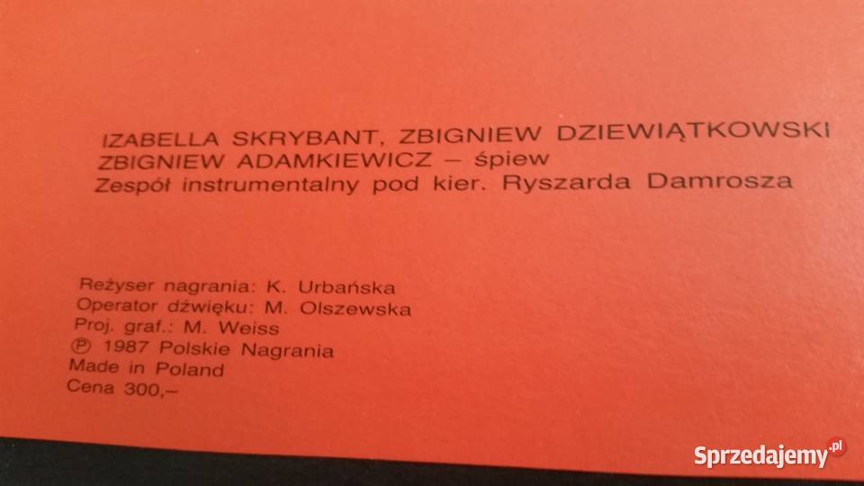 Grupa Wokalna Izabelli Coctail Party 1987 1 płyta Puławy sprzedam
