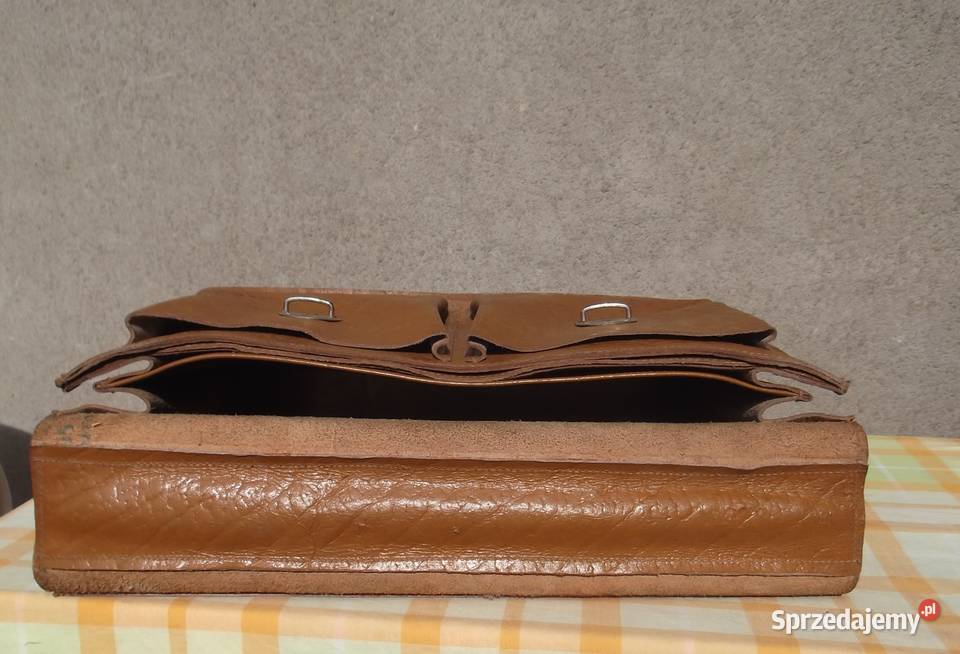 PRL Teczka Skórzana Torby i torebki Cieszyn
