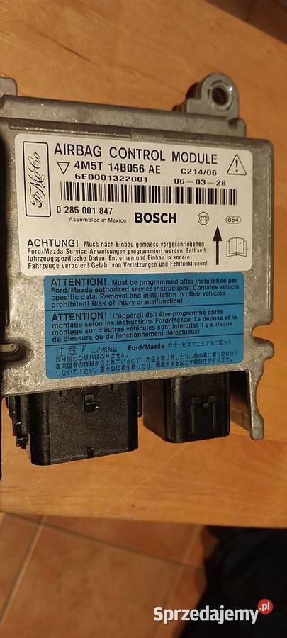 Sensor moduł Airbag Ford C 4M5T 14B056 AE zachodniopomorskie Szczecin
