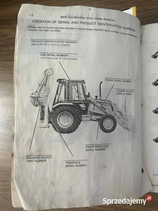 Case k 580 prestiż instalacja części Ciągniki Bochnia