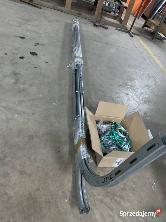 Prowadnice do bram segmentowych wys 250 m ZESTAW garażowa