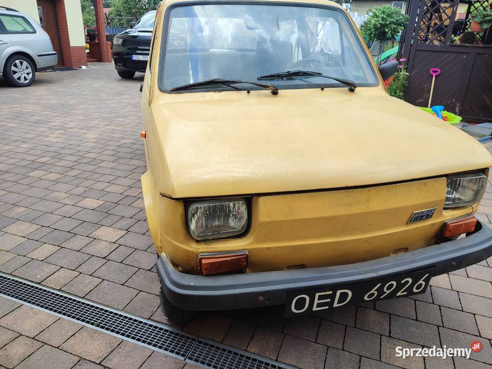 Fiat 126 Jeden właściciel okazja nieuszkodzony Kozłowice
