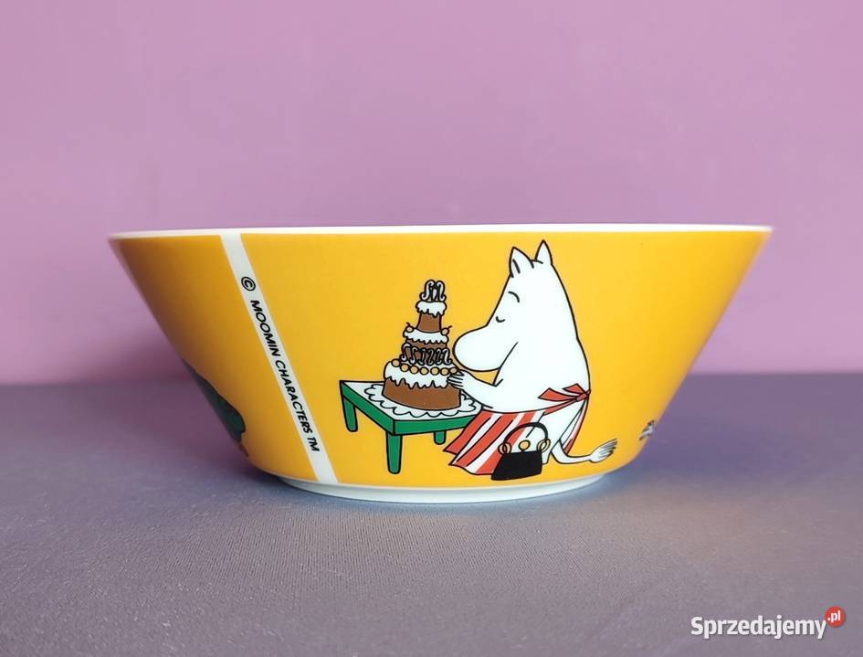 MUMINKI miseczka Moomin Arabia Finland z KORONĄ