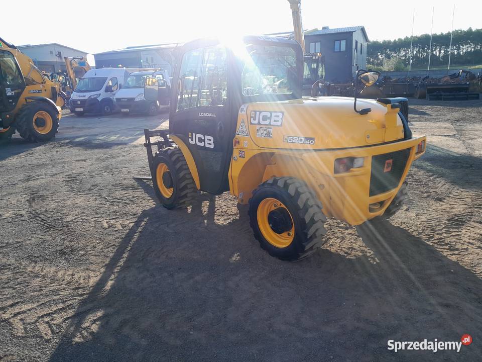JCB 52040 2018R KLIMA ŁADOWARKA 52450 52560 Dźwigi, podnośniki Krotoszyn