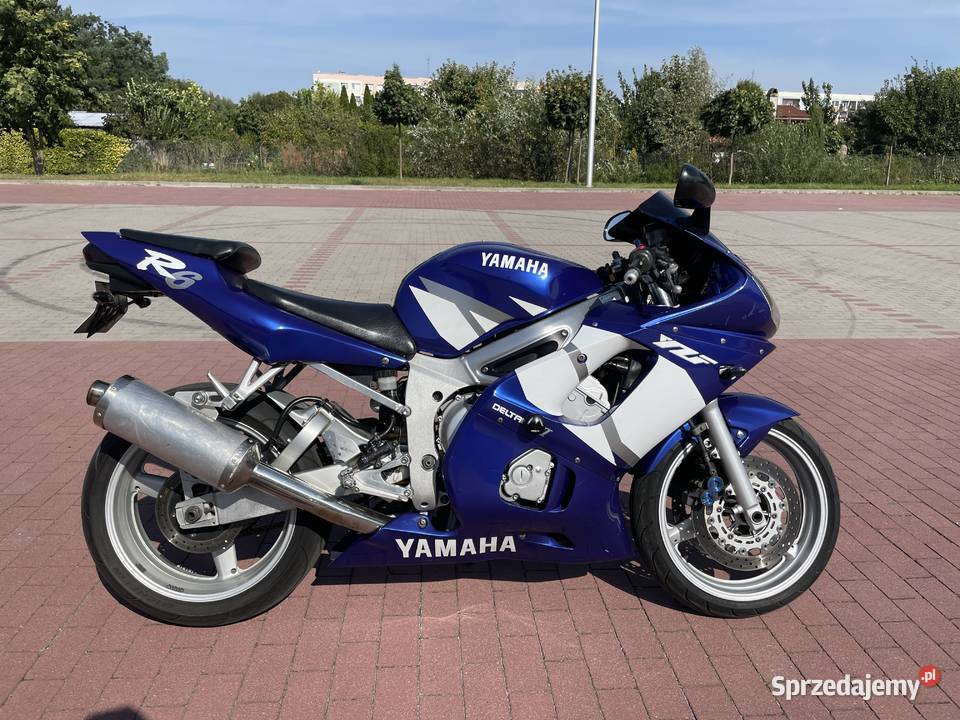 Yamaha YZF R6 rok 1999 zarejestrowana w Polsce zadbana zamia