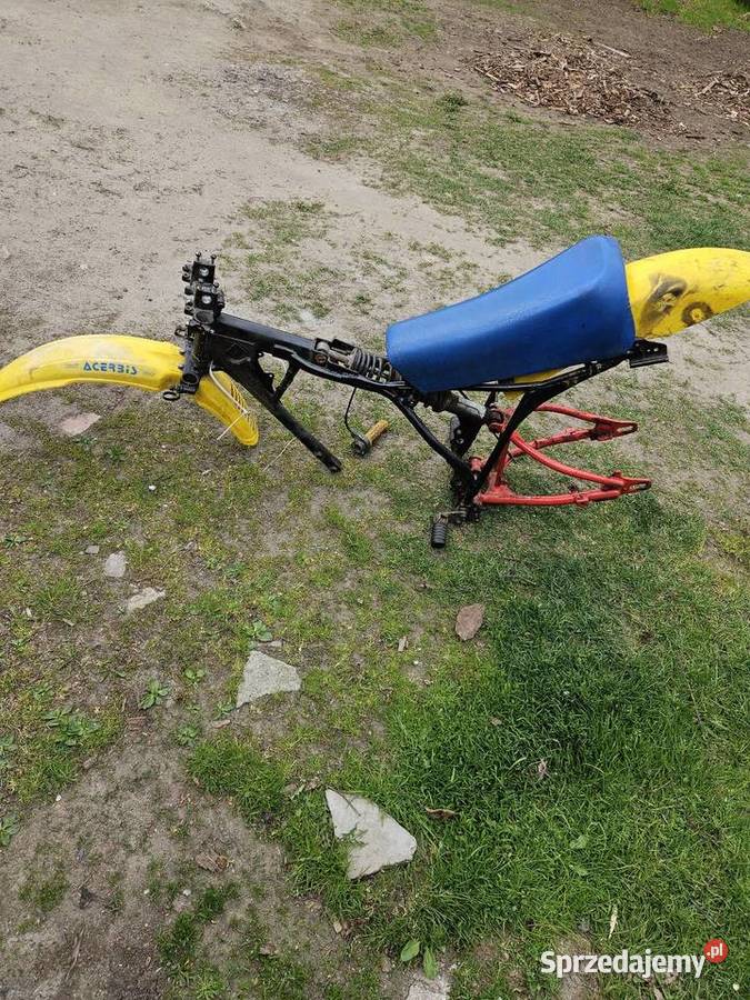 Yamaha dt xz tdr xt 250 rama Cross enduro akryl Suchań