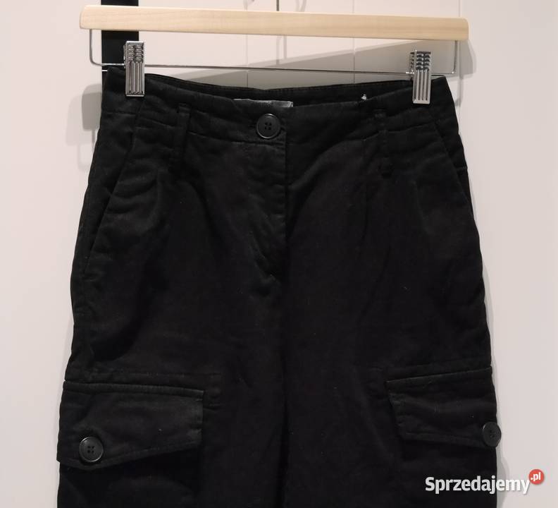 Bershka świetne spodnie bojówki 34 XS Wrocław sprzedam