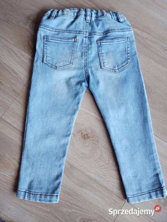 Spodnie jeansowe dziewczęce 98 dziewczynka Odzież Płock