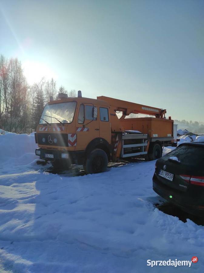 STAN IGŁA Podnośnik koszowy zwyżka Ruthmann MTS Napęd 2 lub więcej osi małopolskie