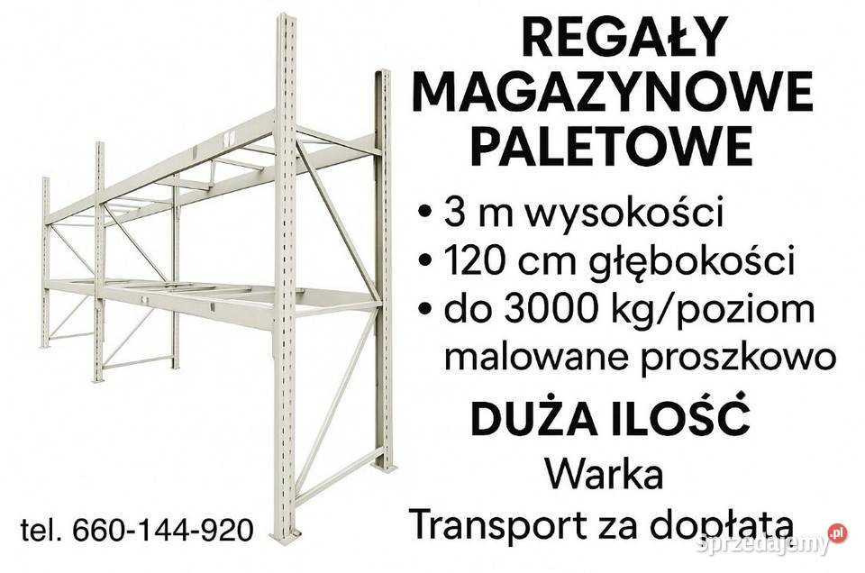 Regały magazynowe paletowe Warka