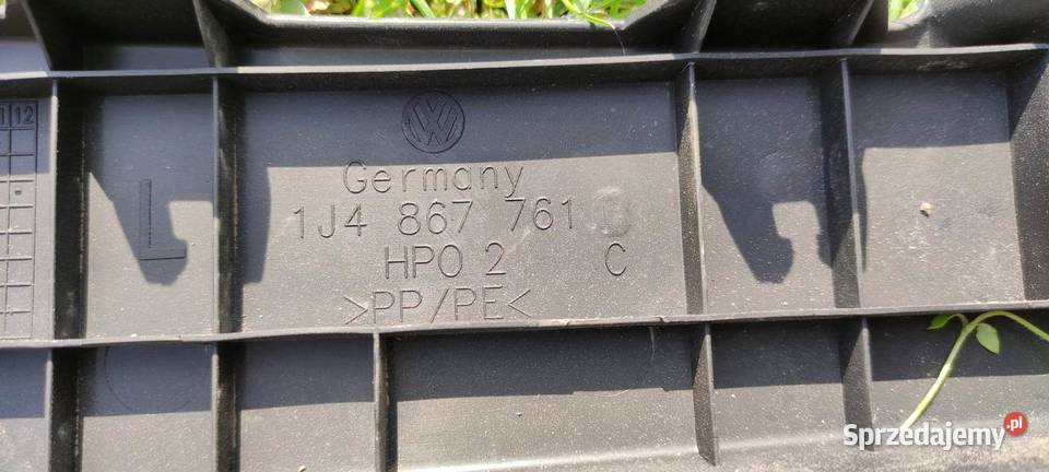 Kompletne wnętrze kufra golf IV