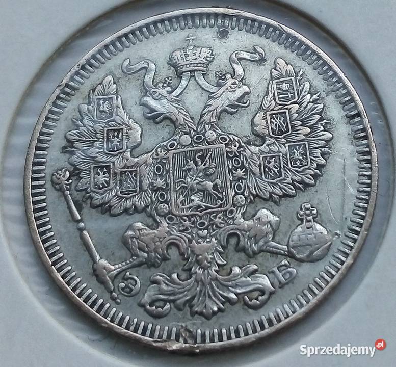 ROSJA20 KOPIEJEK1909 r SREBRO Legionowo