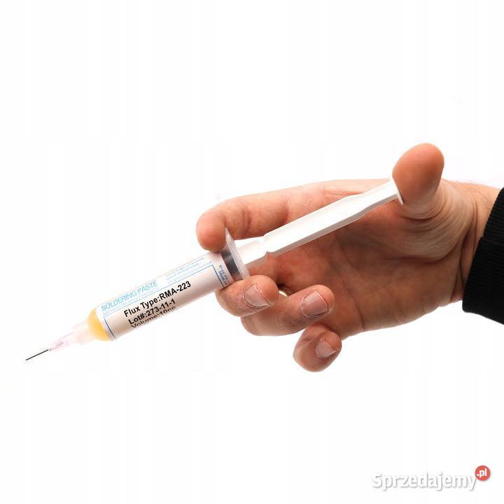 Zestaw Lutowniczy Rosfix Topnik RMA223 Cyna 08mm Lutownice Ludźmierz