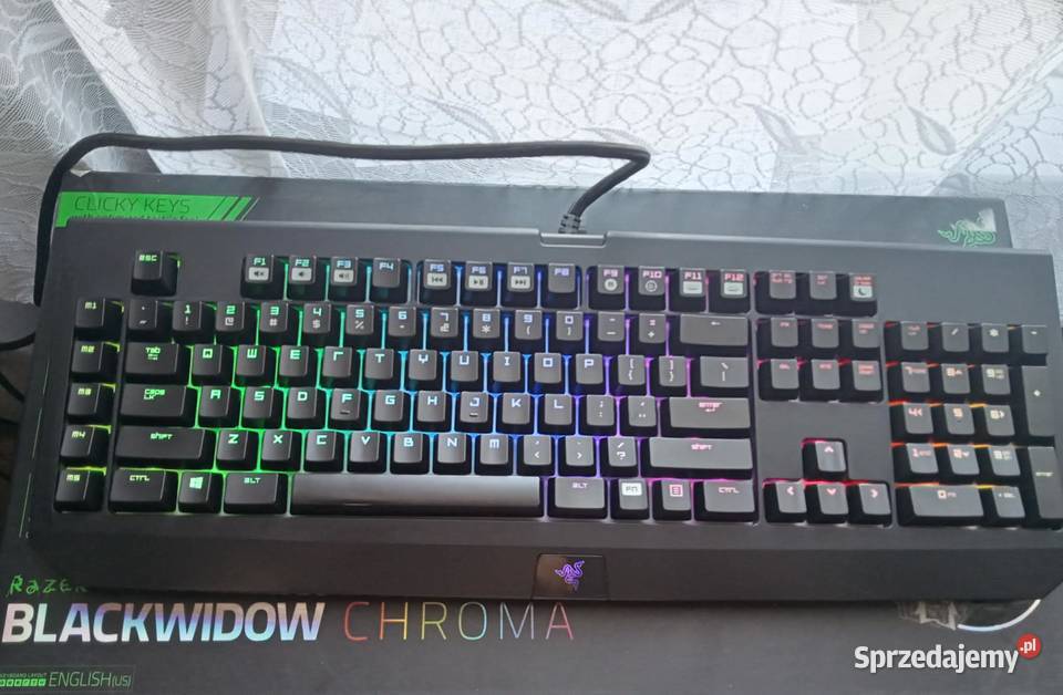 Razer Blackwidow Chroma Mechaniczna Przełączniki