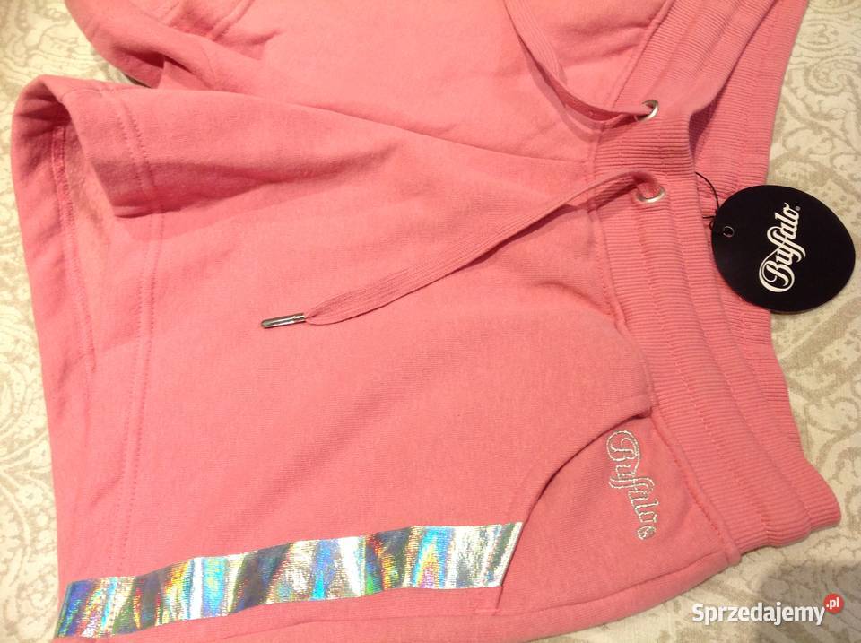 Spodenki Szorty Różowe Damskie BUFFALO LXL NOWE Nowa Sól sprzedam