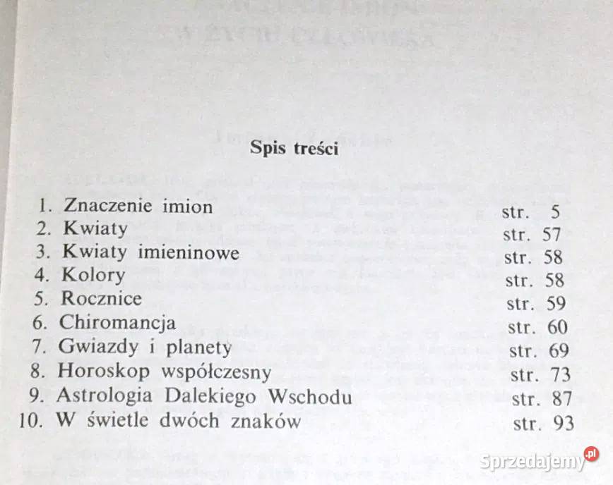 Księga wróżb i horoskopów E Prange
