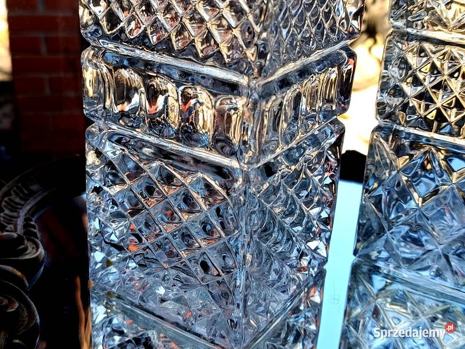 Karafki kryształowe do whisky koniaku brandy Porcelana i szkło Klenica