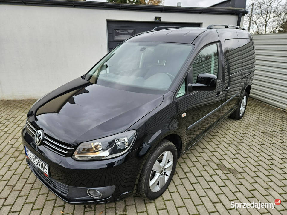 Volkswagen Caddy 20 MPi 109 7 OSÓB benzyna NOWY 160500km Gdynia sprzedam