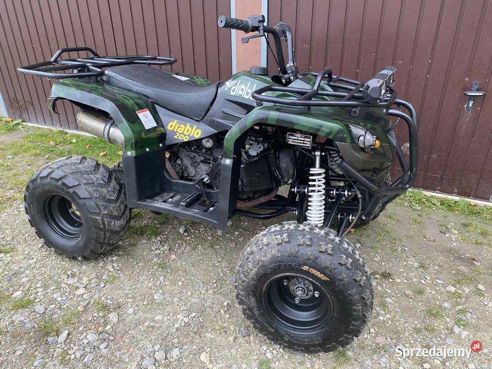 Quad Diablo 200 automat z wstecznym Pleśna