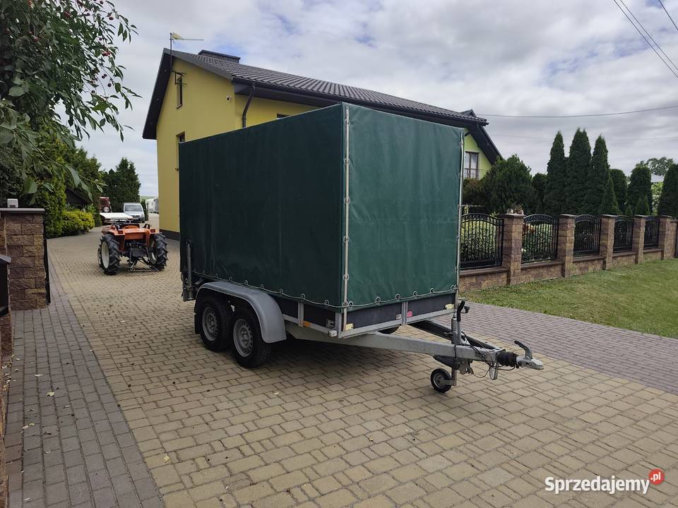 Przyczepa SARIS 300m x 150m DMC 2000 Super Stan Wodzisław sprzedam