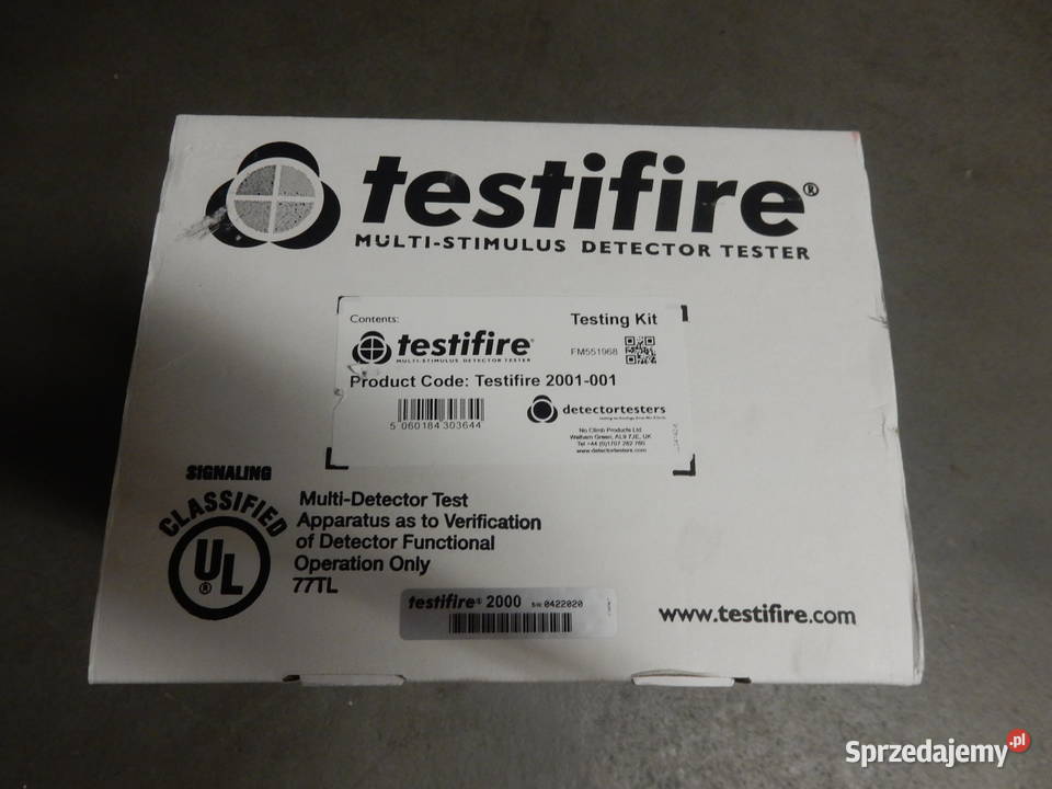 Solo Testifire 2001001 2000 Tester Czujek Dymu I Nędza