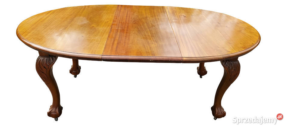 OWALNY STÓŁ MIĘDZYWOJENNY Szczecin