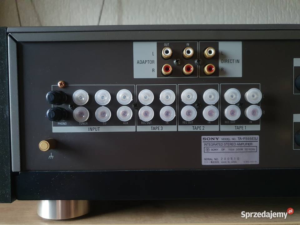 Sony ta f 555esj Szczyrk