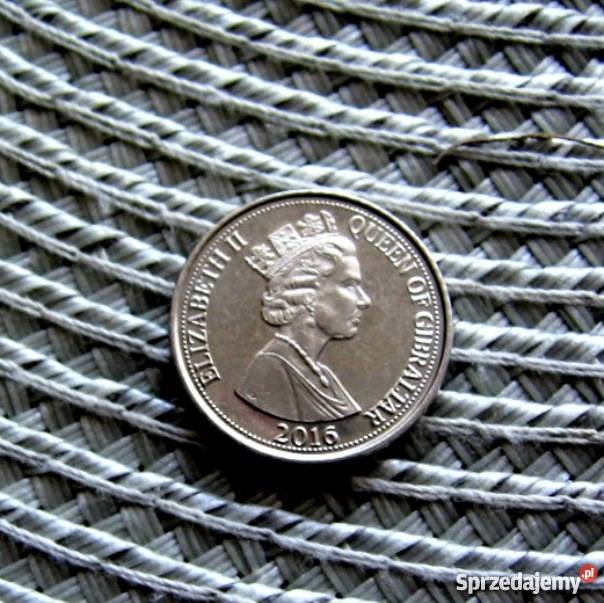 Gibraltar 5 Pensów 2016rŁadna