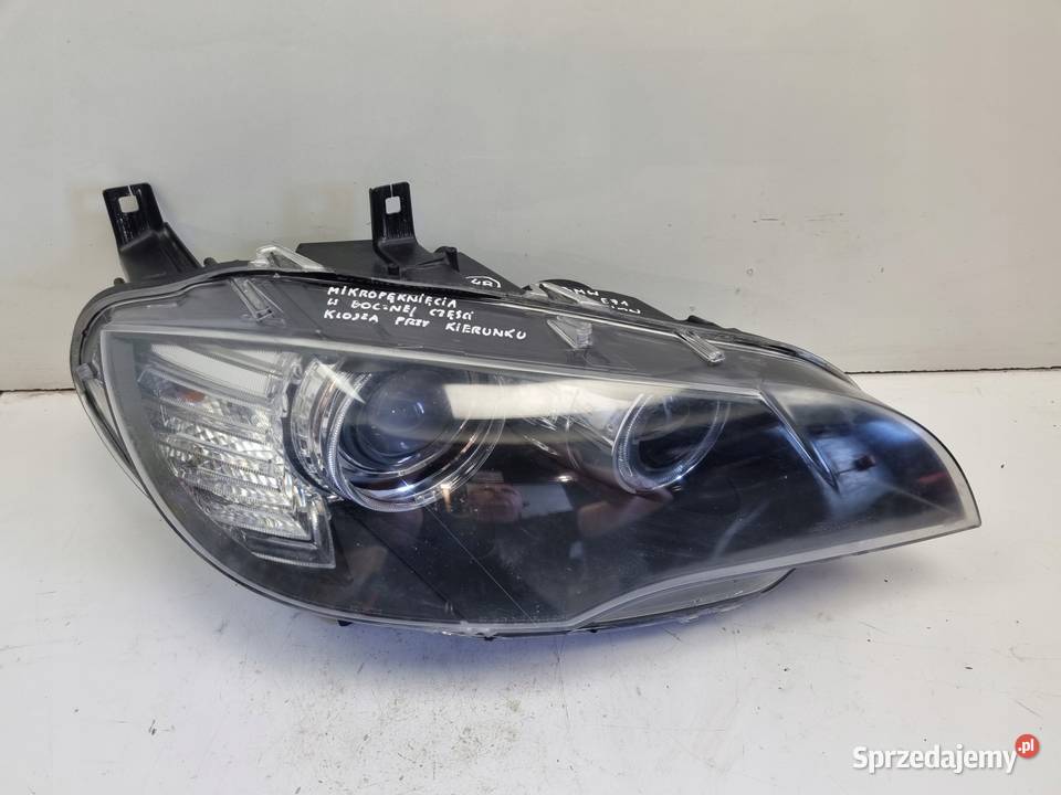 BMW X6 E71 PRZEDNIA LAMPA PRAWA prawy przód Janów sprzedam