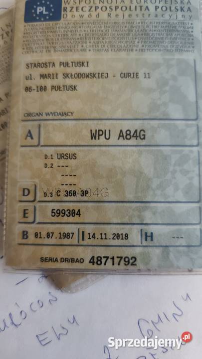 Ursus C360 3P Serock