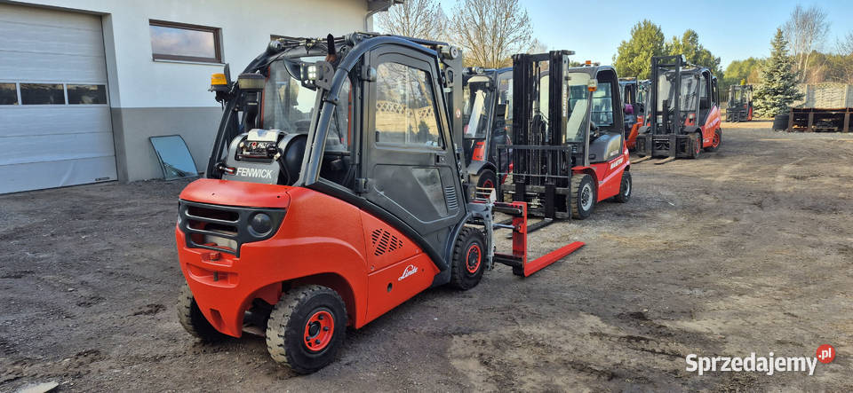 Wózek Widłowy Linde H25T Duplex wolny skok mazowieckie