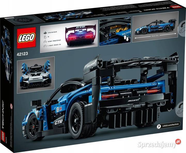 LEGO Technic Samochód wyścigowy McLaren Senna Figurki Ostrowy nad Okszą