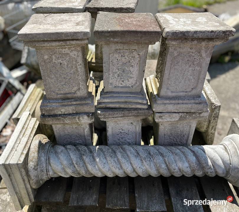 Ogrodowe kolumny z betonu różne wielkości Opole