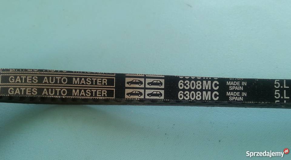 Pasek klinowy GATES 6308MC Ibiza Terra Golf Układ chłodzenia Rewal
