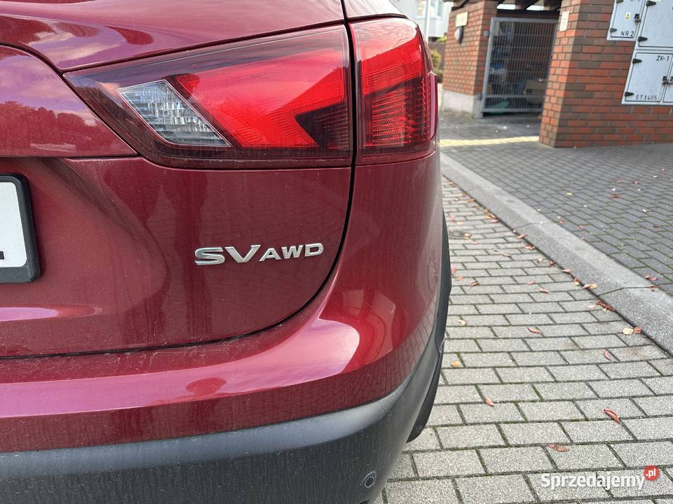 2018 AWD Nissan Qashqai 20L Mocna Wersja Rok produkcji 2018 Qashqai mazowieckie