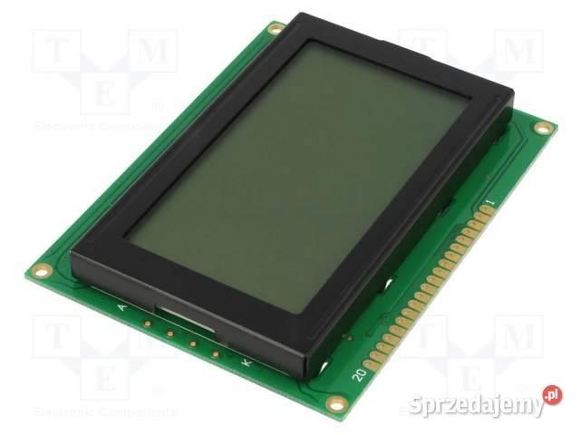 Wyswietlacz elektroniczny LCD o numerach Szczekociny