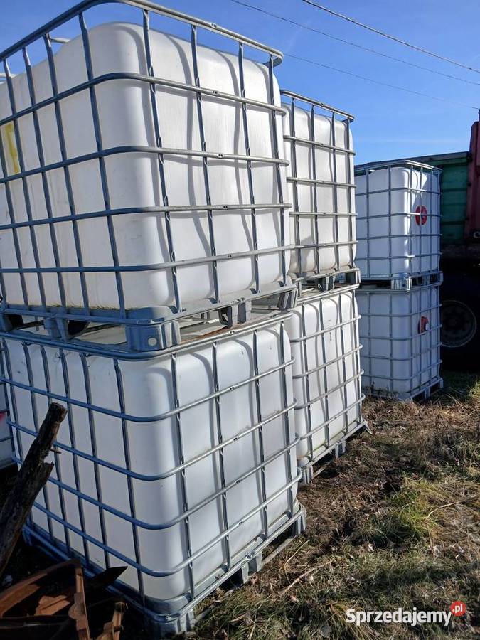 Sprzedam zbiorniki mauzery 1000l Zbiorniki zachodniopomorskie Rożnowo