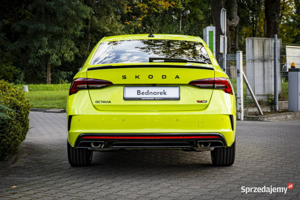 koda Octavia Octavia RS 20 TSI 265 DSG IV 2020 kurtyny powietrzne