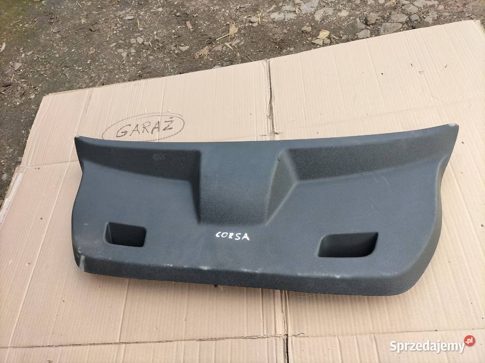 OPEL CORSA D 13180938 OSŁONA TAPICERKA TYLNEJ Kamień-Kolonia