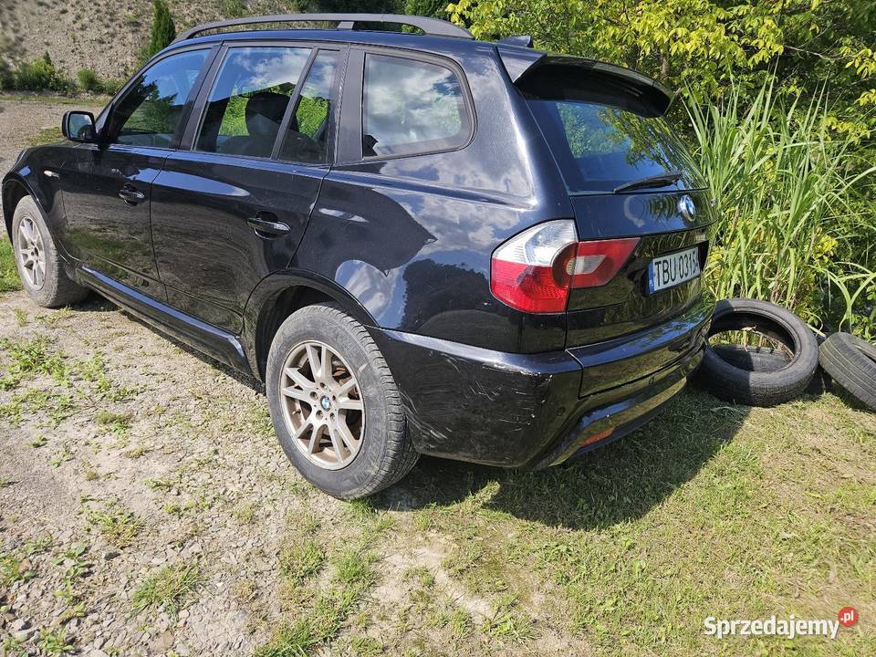 Bmw x3 e83 lift mpakiet na części maska Sanok