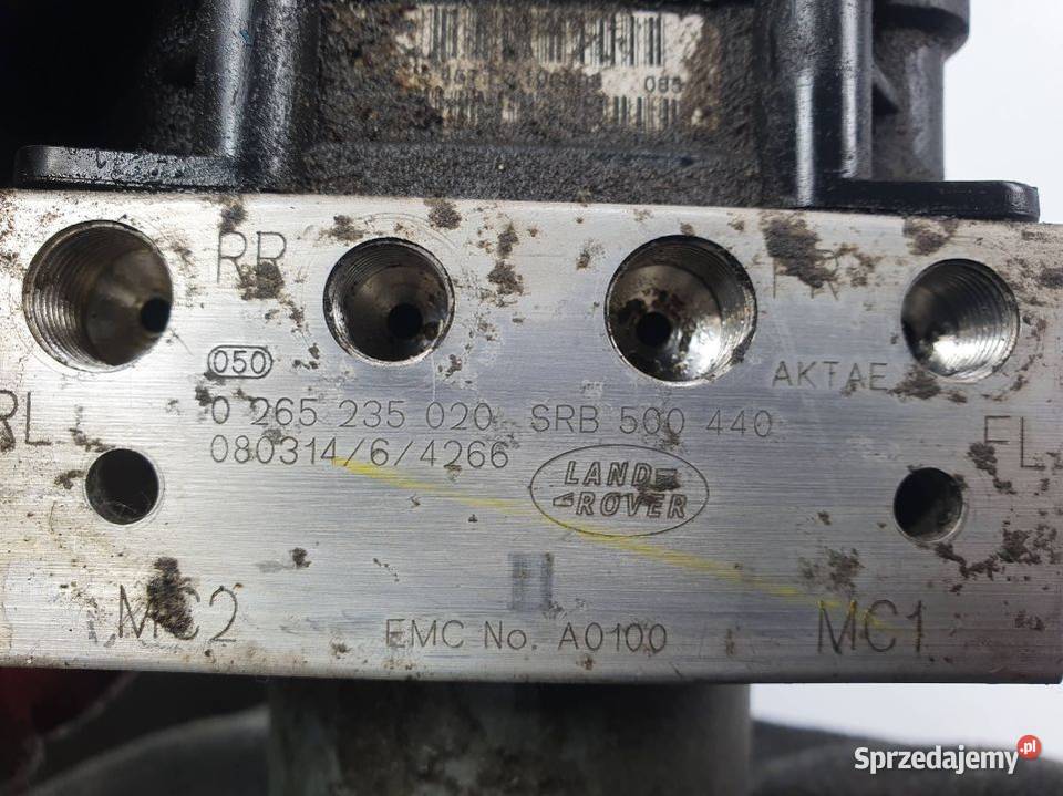 POMPA ABS HAMULCOWA LAND ROVER RANGE ROVER SPORT Motoryzacja Lipno