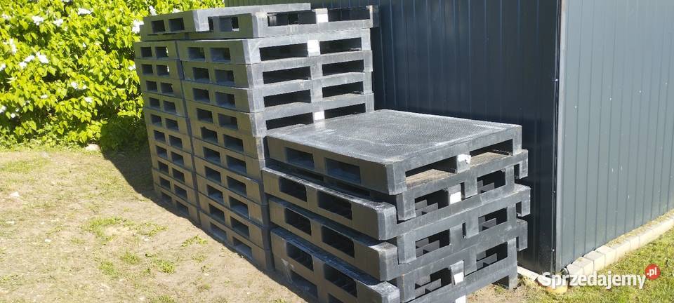 Palety plastikowe pełne 120x100 Pozostałe Miłki