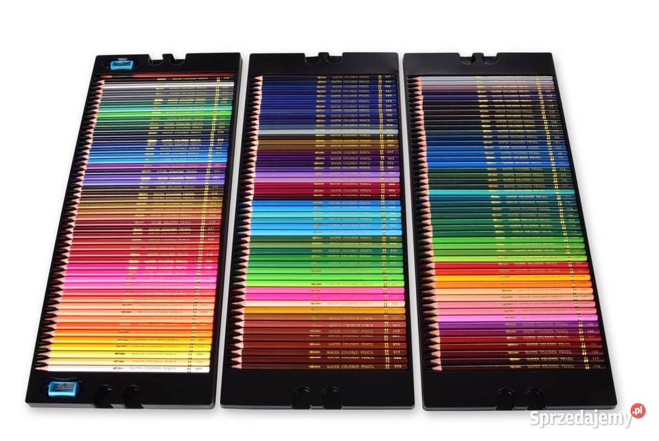 150 artystyczne akwarelowe kredki najwyższej