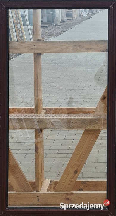OKNA KacprzaK Witryna 74X139 FIX Używany PCV Siedlce sprzedam