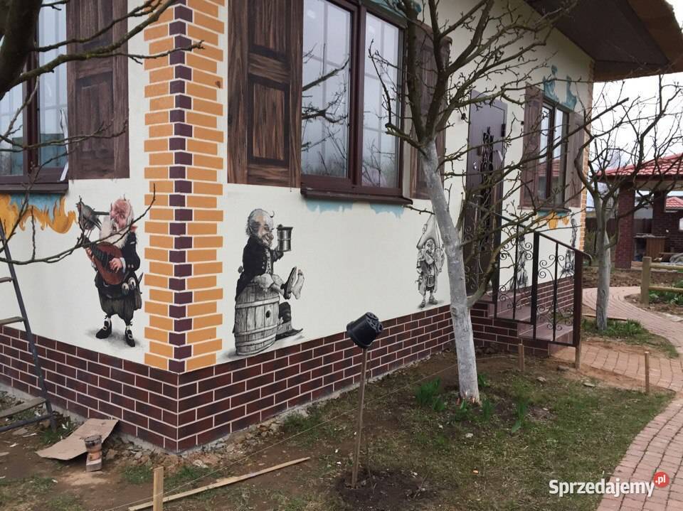 Artystyczne malowanie pokoju Murals pomorskie Gdańsk usługi budowlane