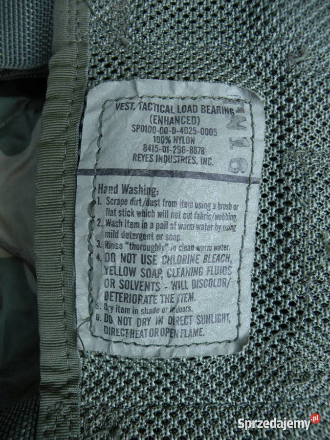 Kamizelka LBV us army woodland enhanced molle II Wrocław