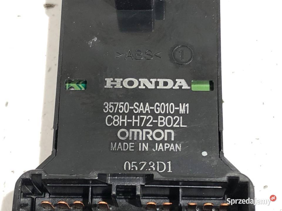 PRZEŁĄCZNIK SZYB HONDA JAZZ II 35750SAAG010M1 osobowe podkarpackie